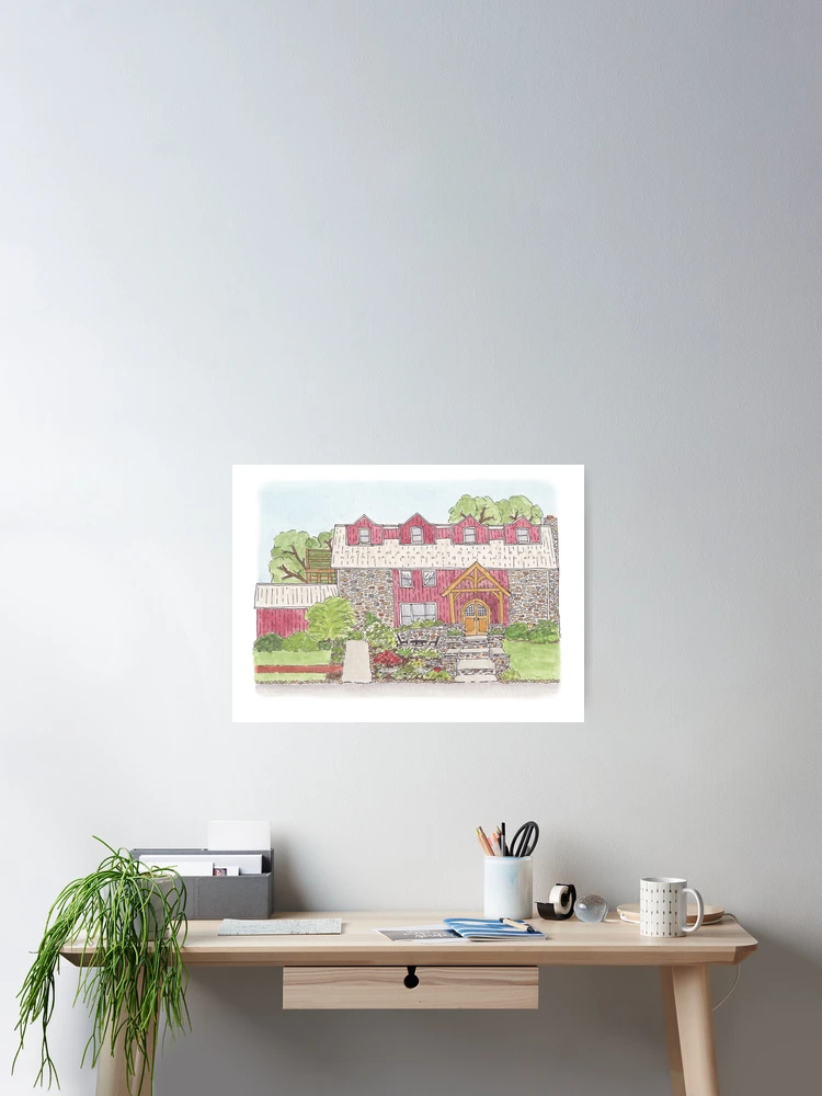 Thumbnail 2 of 3, Poster, Bally Spring Inn designed and sold by CreateWandrlust.