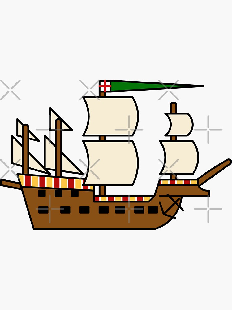 Thumbnail 3 of 3, Sticker, Cartoon Mary Rose designed and sold by smclabby.
