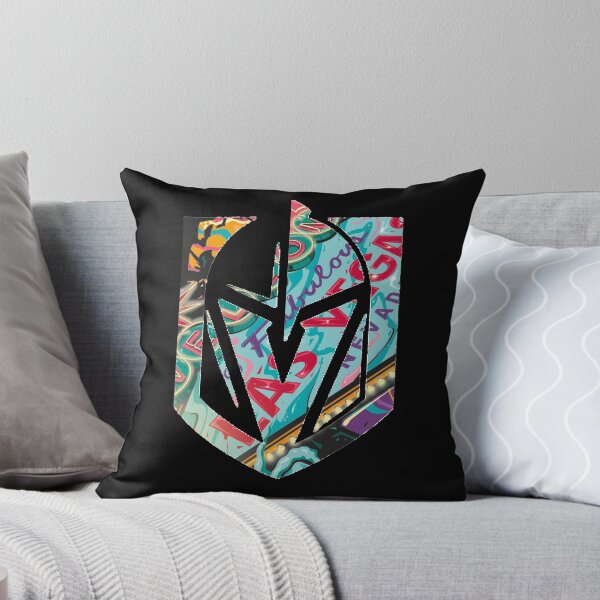 Item preview, Vegas Strip Illustration Pop Art Hockey - Face Mask - Goalie Helmet designed and sold by VegasKnights.