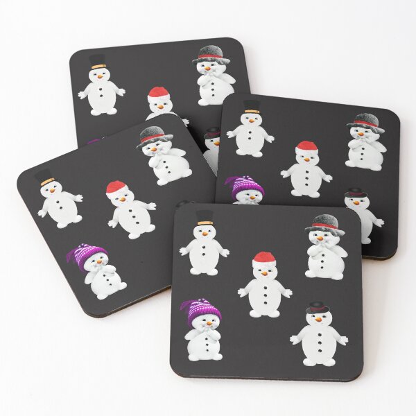 Item preview, cute snowman sticker pack / christmas / kids designed and sold by portrait4you.