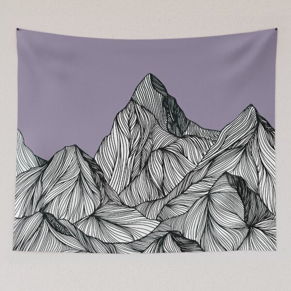 Item preview, Mountains as a sketch designed and sold by lolamawi.