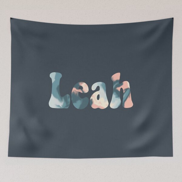 Item preview, Leah Name in Beach Theme designed and sold by designsbyad.