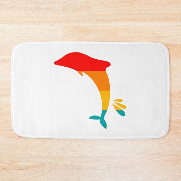 Item preview, Beach dolphin sunset sticker designed and sold by emk817.