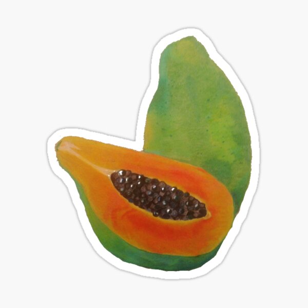 Papaya Sticker