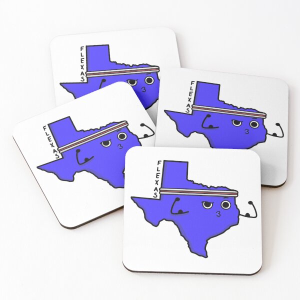 Item preview, Flexas (Blue) designed and sold by The Curly Redhead.