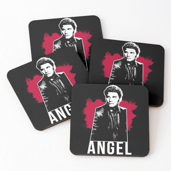 Item preview, Angel the Vampire - Red with Black Text (BtVS) designed and sold by Vixetches.