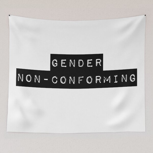 Item preview, Labeled: Gender Non-Conforming designed and sold by Hawthorn Mineart.