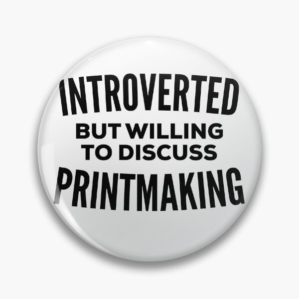 Artikelvorschau, Introvertierte Druckgrafik entworfen und verkauft von HalpinDesign.