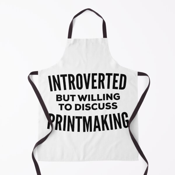Item preview, Printmaking Introvert designed and sold by HalpinDesign.