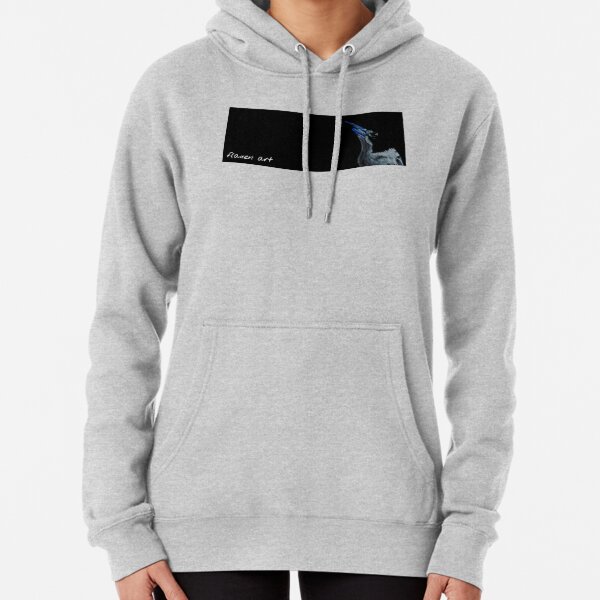 Butcher bird with flaxen art Pullover Hoodie