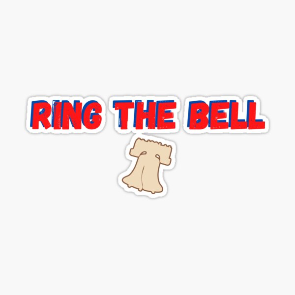 Ring the Bell Phillies Vinyl Transfer Decal 