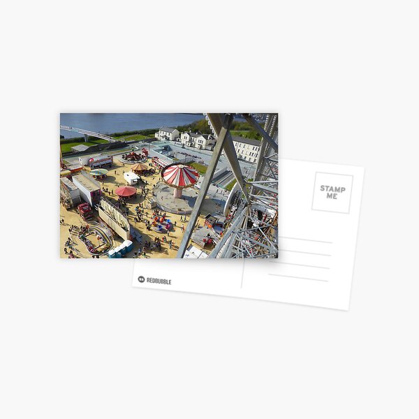 Legenderry Eye View Postcard