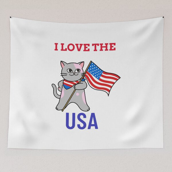 Item preview, I love the USA designed and sold by rbcc.