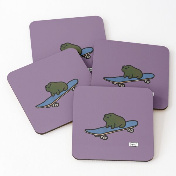 Item preview, Skateboarding Frog Doodle designed and sold by tdoodles.