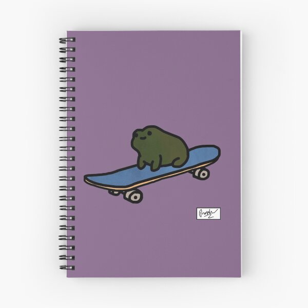 Item preview, Skateboarding Frog Doodle designed and sold by tdoodles.