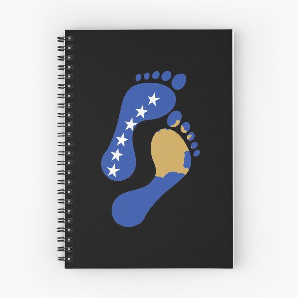Item preview, Kosovo flag footprint designed and sold by Argentini.