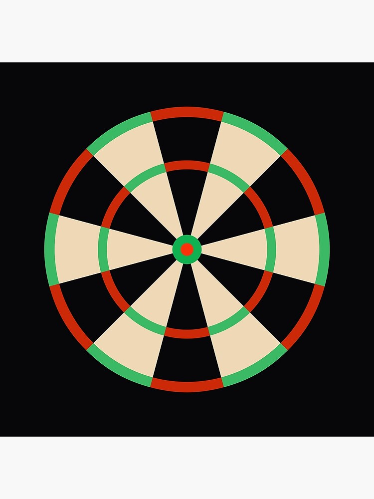Wide Fives Dartboard by QuirkyClock