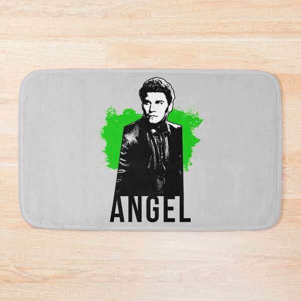 Item preview, Angel the Vampire - Green with Black Text (BtVS) designed and sold by Vixetches.