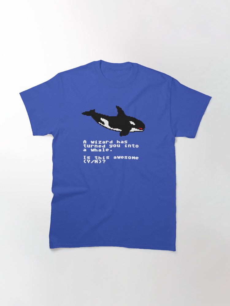 Thumbnail 3 of 7, Classic T-Shirt, Roy's 'Whale' T-Shirt IT Crowd designed and sold by Ruddyposting-.