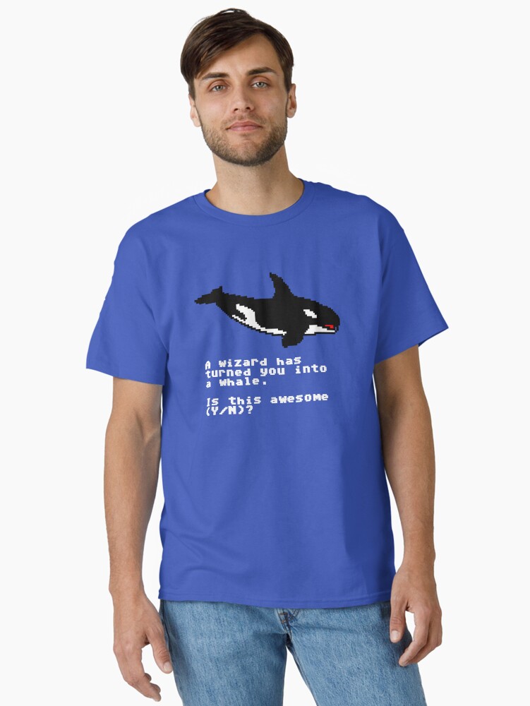 Thumbnail 1 of 7, Classic T-Shirt, Roy's 'Whale' T-Shirt IT Crowd designed and sold by Ruddyposting-.