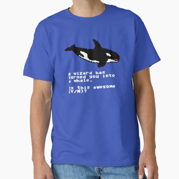 Item preview, Roy's 'Whale' T-Shirt IT Crowd designed and sold by Ruddyposting-.