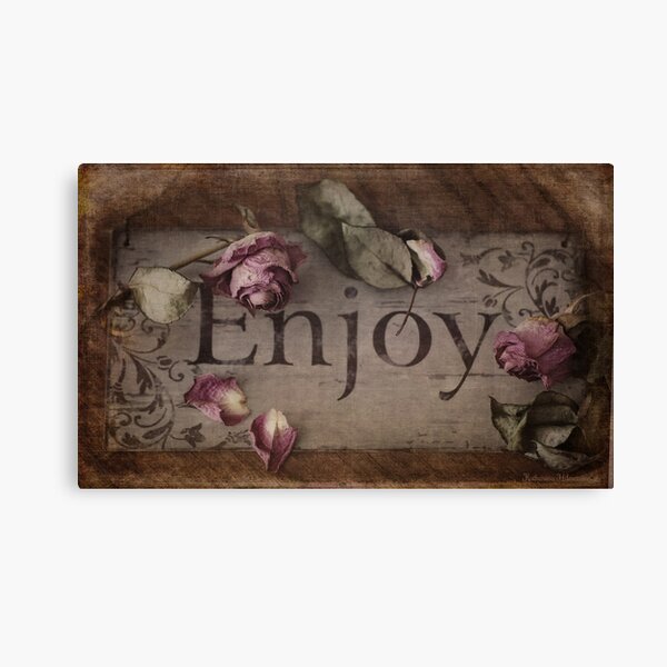 Enjoy life Canvas Print