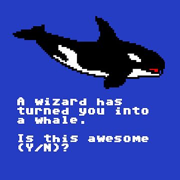 Artwork thumbnail, Roy's 'Whale' T-Shirt IT Crowd by Ruddyposting-