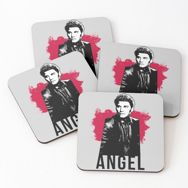 Item preview, Angel the Vampire - Red with Black Text (BtVS) designed and sold by Vixetches.