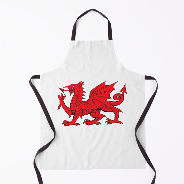 Item preview, Y Ddraig Goch | The Red Dragon (White background) designed and sold by DafyddEm.