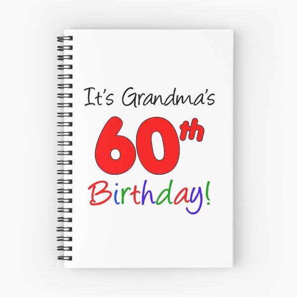 Item preview, It's Grandma's 60th Birthday designed and sold by jaycartoonist.