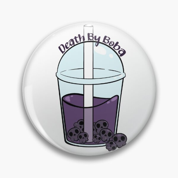 Item preview, Death By Boba designed and sold by Honey-Pop.