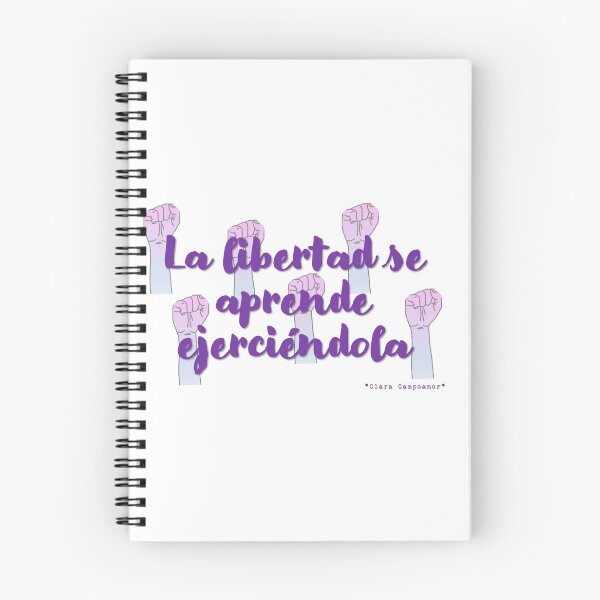 Item preview, Freedom is learned by exercising it by Clara Campoamor designed and sold by AliciaMLDesign.