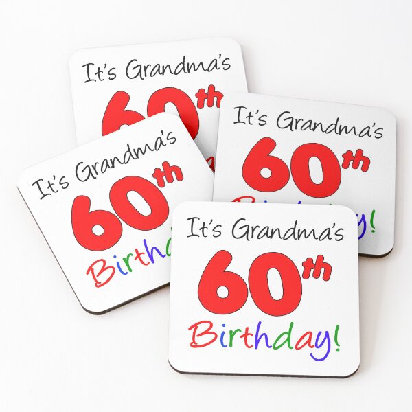 Item preview, It's Grandma's 60th Birthday designed and sold by jaycartoonist.