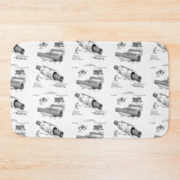 Item preview, Hose Leak Stopper or Jacket 1894 patent designed and sold by InkedArtPrints.
