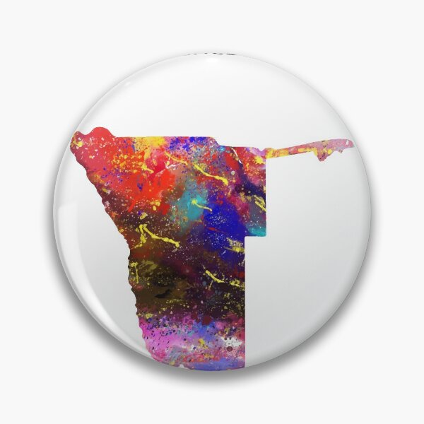 Item preview, Namibia 631 Watercolor Map Yoga Quote Definition D designed and sold by vividpixelusa.