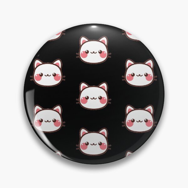Item preview, Cute Cartoon Anime Cat Pattern designed and sold by TheSweven.