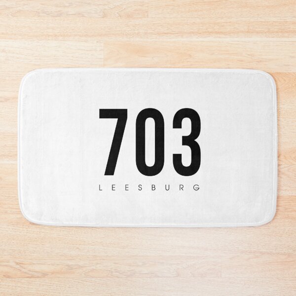 Item preview, Leesburg, VA- 703 Area Code design designed and sold by CartoCreative.