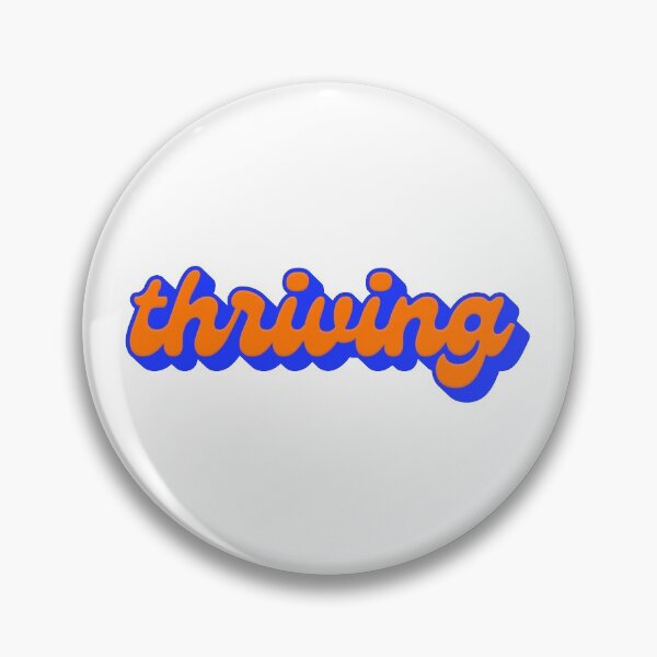 Item preview, Thriving Retro Motivate 3D Bright designed and sold by sharedipmemes.