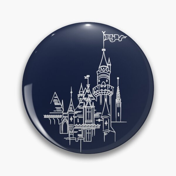 Item preview, The Castle - White Outline designed and sold by HeyMikee.