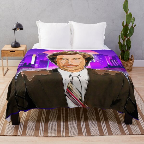 Item preview, Ron Burgundy - Movie Character Portrait Design designed and sold by TwoRabbits.