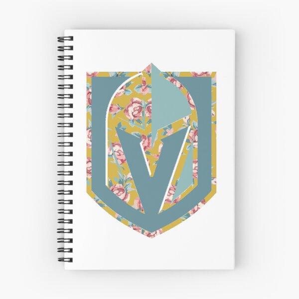 Item preview, Floral Print Pattern Illustration Art - Vegas - Face Mask - Goalie Helmet designed and sold by VegasKnights.