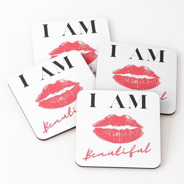 Item preview, I am Beautiful Lips designed and sold by AffirmStyle.