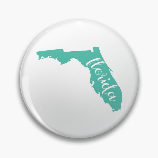 Item preview, Teal Florida FL State  designed and sold by agdesigns6.