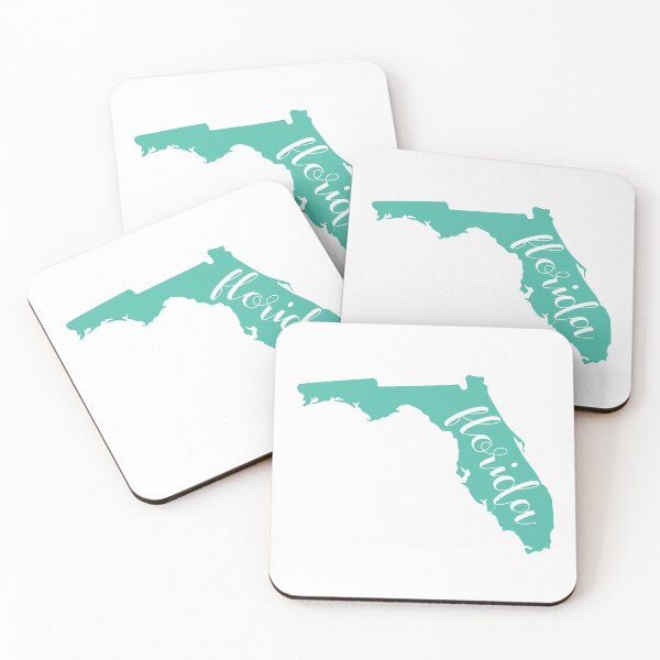 Item preview, Teal Florida FL State  designed and sold by agdesigns6.