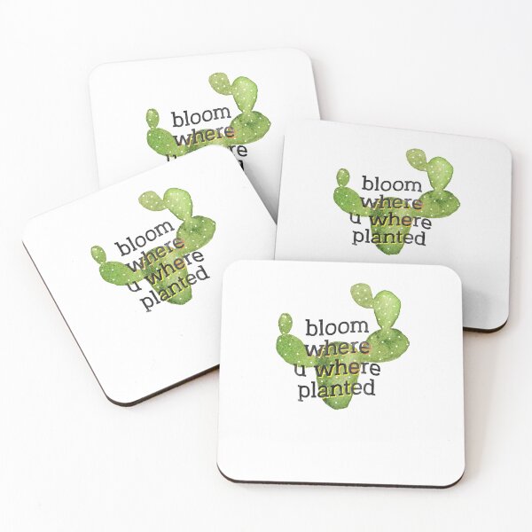 Item preview, Bloom Where You Where Planted Cactus Cute designed and sold by sharedipmemes.