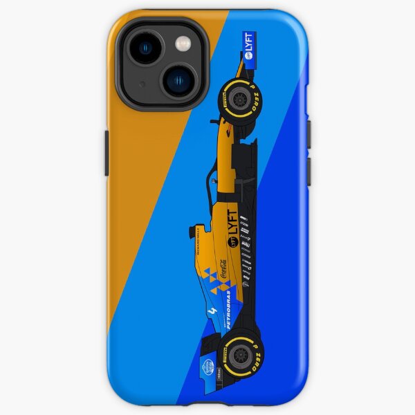 Hand-drawn Formula 1 McLaren MCL34 Digital Artwork Lando Norris iPhone Tough Case