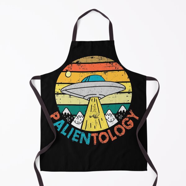 Item preview, P-alien-tology. Paleontology and Palaeontology with a New Twist. Aliens Like to Study Earthly Life Forms from All Ages! designed and sold by UrTops.