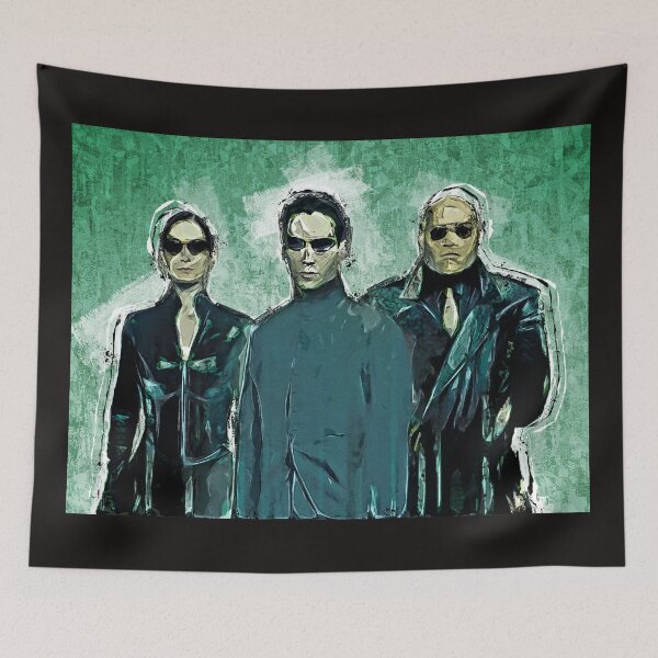 Item preview, The Matrix - Cyberpunk Movie Poster Design designed and sold by TwoRabbits.
