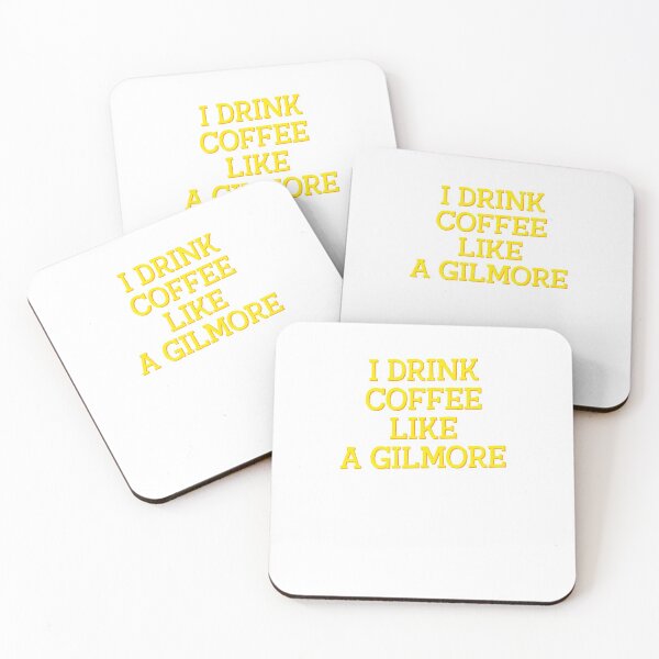 Item preview, I Drink Coffee Like Gilmore Hipster TV Quote designed and sold by sharedipmemes.