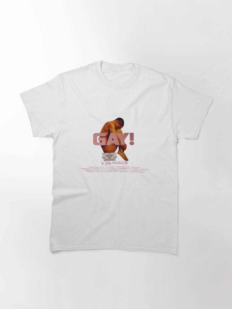 Thumbnail 3 of 7, Classic T-Shirt, Official 'Gay! A Gay Musical' tour merch IT Crowd designed and sold by Ruddyposting-.